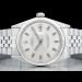 Rolex Datejust 36 Argento Wide Boy Jubilee Silver Lining Dial 1601 